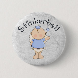Stinkerbell 6 Cm Round Badge