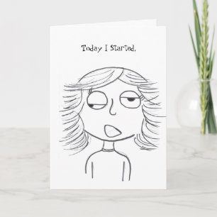 Stinkeye Diet greeting card