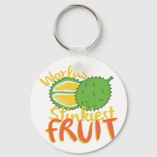 Stinkiest Fruit Key Ring