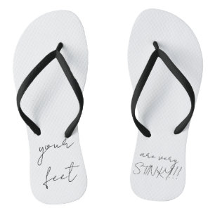 Stinky feet flip-flops jandals