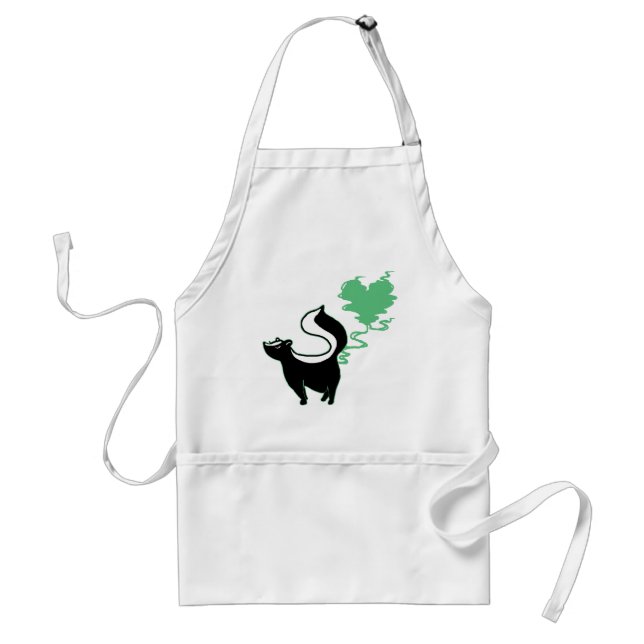 Stinky Love Skunk Standard Apron (Front)