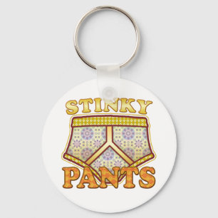 Stinky Pants Key Ring