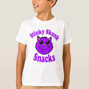 Stinky Skunk Snacks T-Shirt