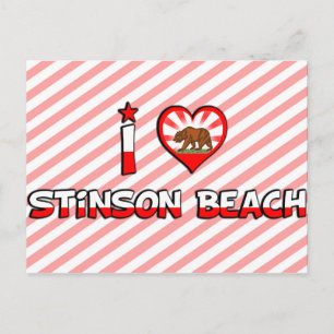 Stinson Beach, CA Postcard