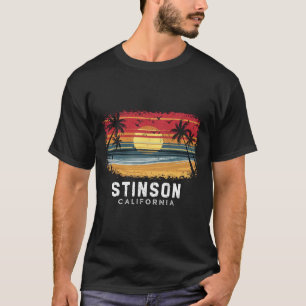 Stinson Beach California Surfboard Beach T-Shirt