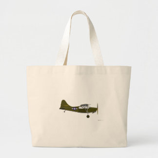 Stinson L-5B Air Ambulance Large Tote Bag
