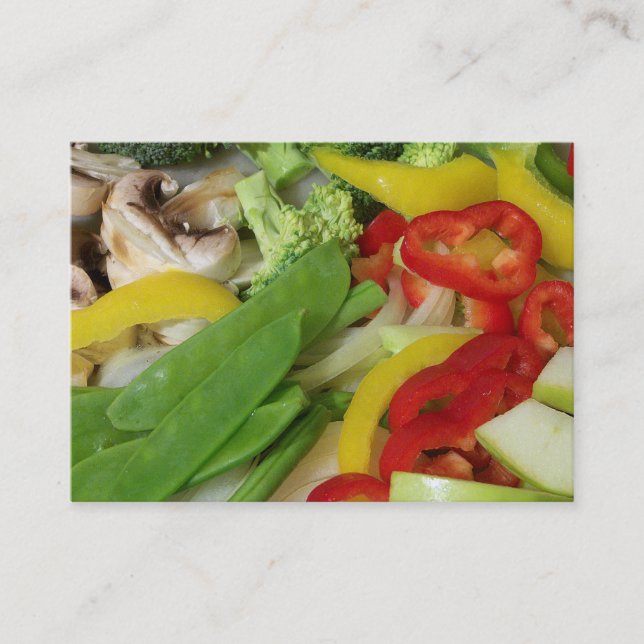 Stir-fry 02 business card (Front)