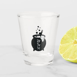 Stir The Pot (Witch Pot) Shot Glass