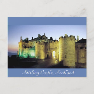 Stirling Castle Illuminated Postcard