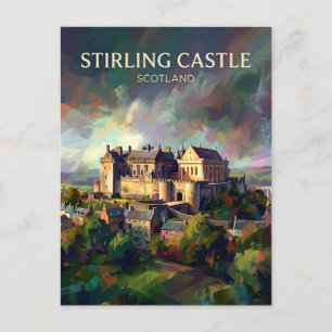 Stirling Castle Scotland Postcard