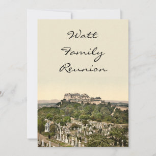 Stirling Castle, Stirling, Scotland Invitation