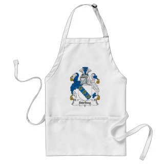 Stirling Family Crest Standard Apron