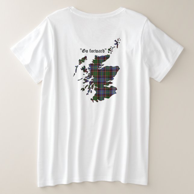 Stirling of Cadder Clan Women's Plus Size T-Shirt (Design Back)