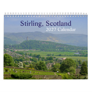 Stirling Scotland 2026 Calendar