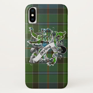 Stirling Tartan Lion Case-Mate iPhone Case