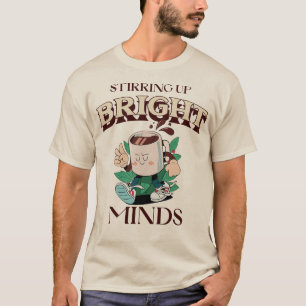 Stirring Up Bright Minds Culinary Teacher T-Shirt