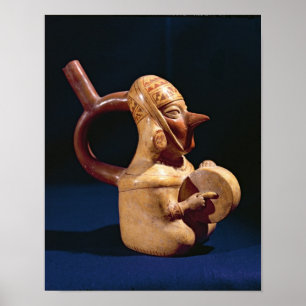 Stirrup vase in the form poster