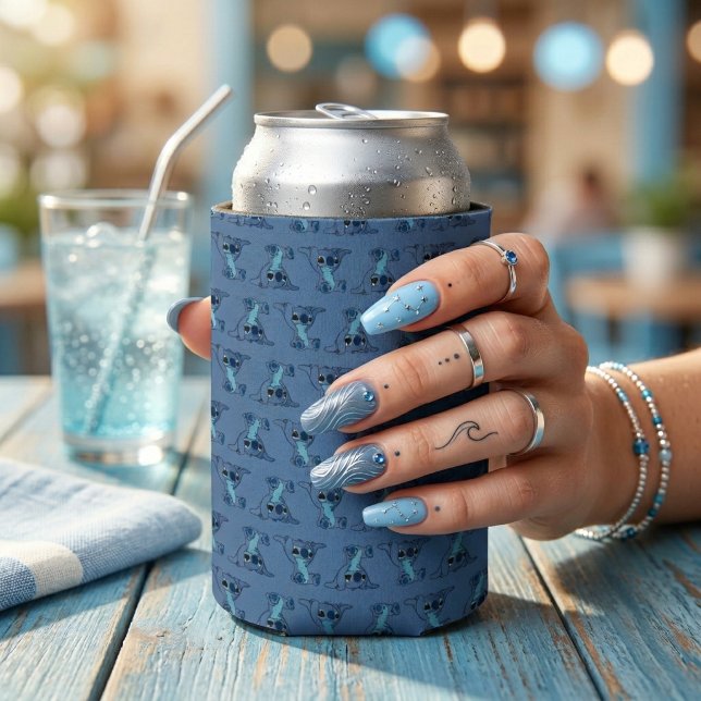 Stitch Can Cooler (Creator Uploaded)