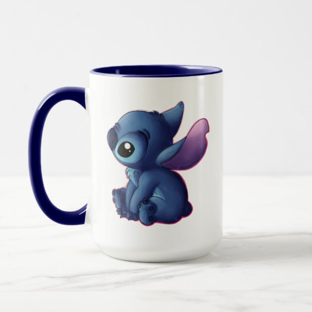 Stitch Coffee Mug (Left)