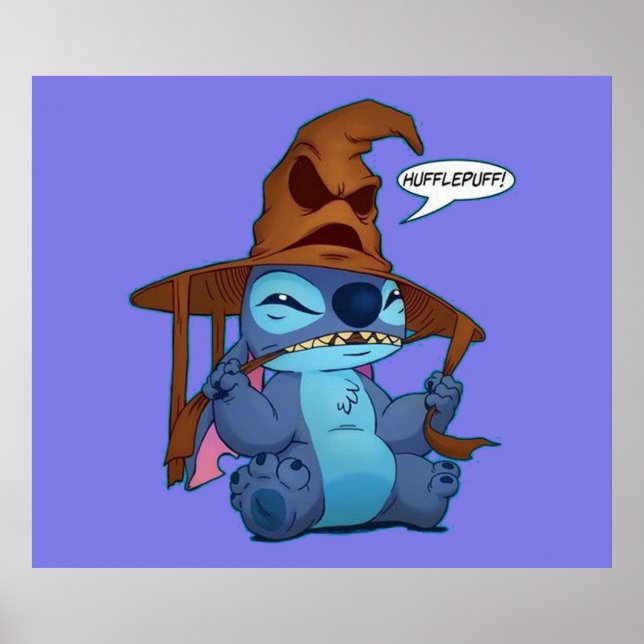 stitch funny art poster (Front)