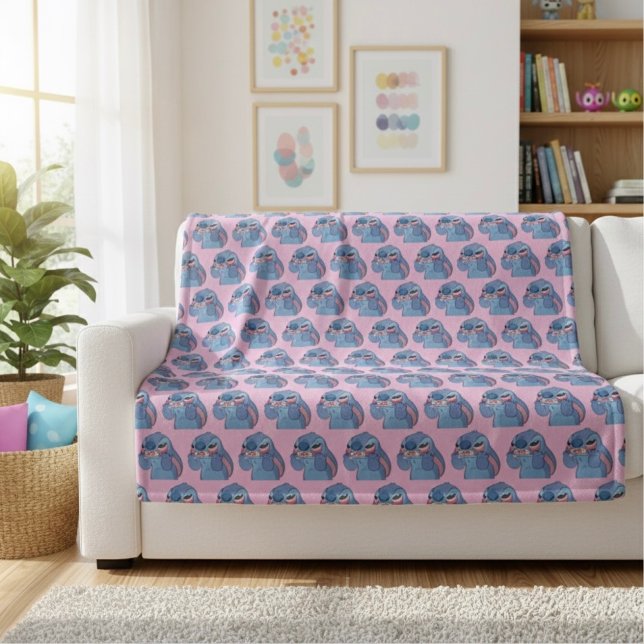 Stitch Sherpa Blanket (Creator Uploaded)