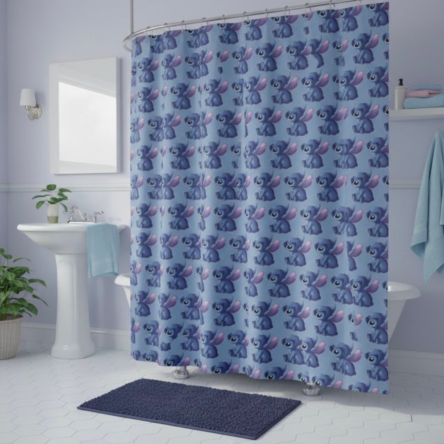 Stitch Shower Curtain (Creator Uploaded)