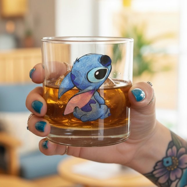 Stitch Whiskey Glass (Creator Uploaded)