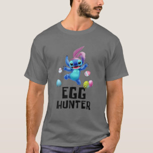 Stitch With Easter Bunny Egg Hunter T-Shirt
