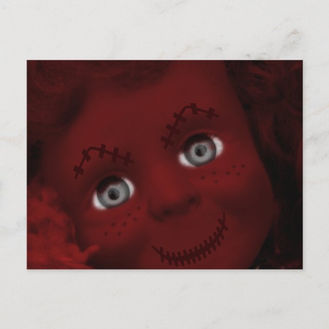 Stitched Up Psycho Living Dead Doll Postcard (Front)