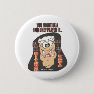 STITCHES 6 CM ROUND BADGE