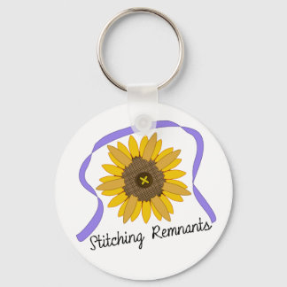 Stitching Remnants Logo Key Ring