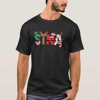 STNA Christmas Shirt State Tested Nurse Aide Xmas 