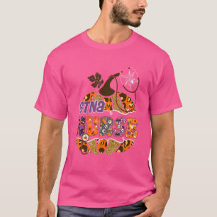 Stna Nurse Stethoscope Leopard Halloween Pumpkin C T-Shirt
