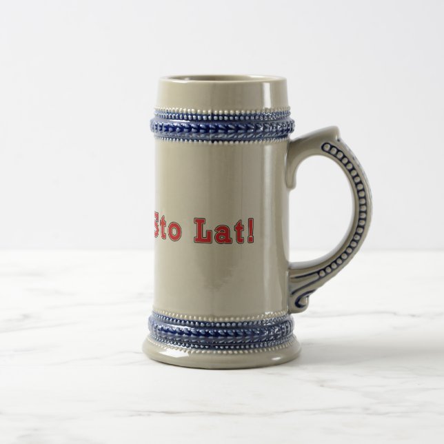 Sto Lat! Beer Stein (Right)