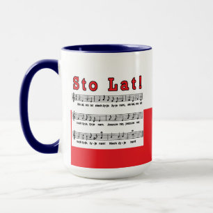 Sto Lat! Song Mug