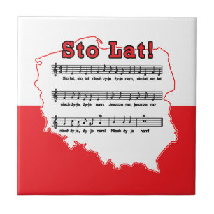 Sto Lat! Song Polish Map Tile