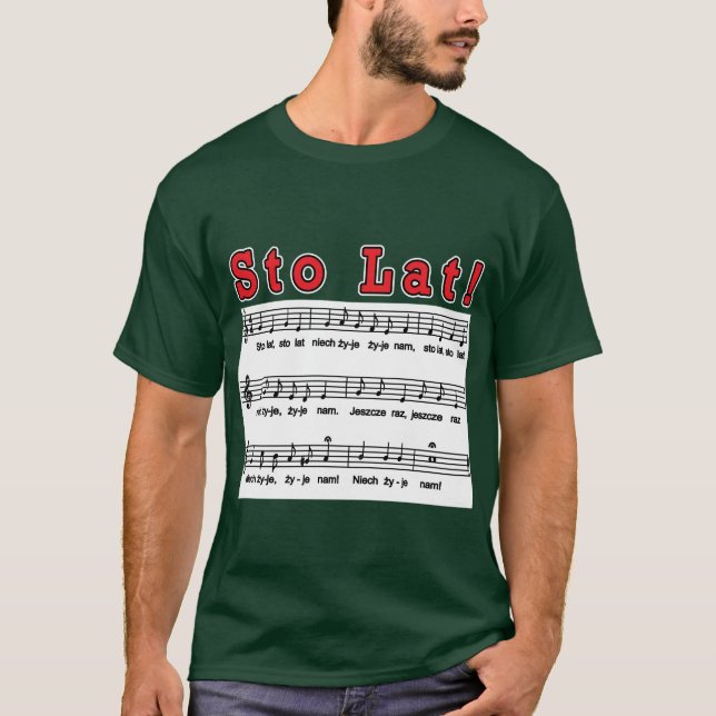 Sto Lat! Song T-Shirt (Front)