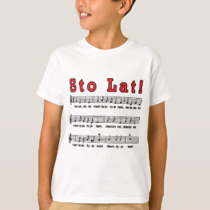 Sto Lat! Song T-Shirt