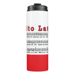 Sto Lat! Song Thermal Tumbler