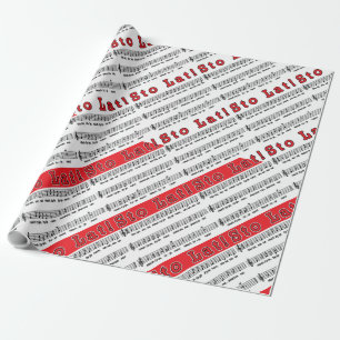 Sto Lat! Song Wrapping Paper
