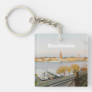 Stocholm, Sweden souvenir Key Ring