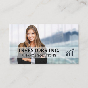 Stock Broker   Financial Business Woman Card