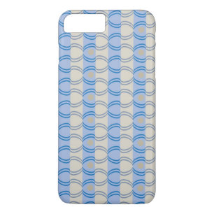 Stock Candystripe Blue Tan Case-Mate iPhone Case