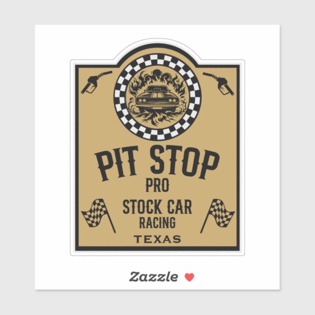 Stock Car Racing Gift (Sheet)