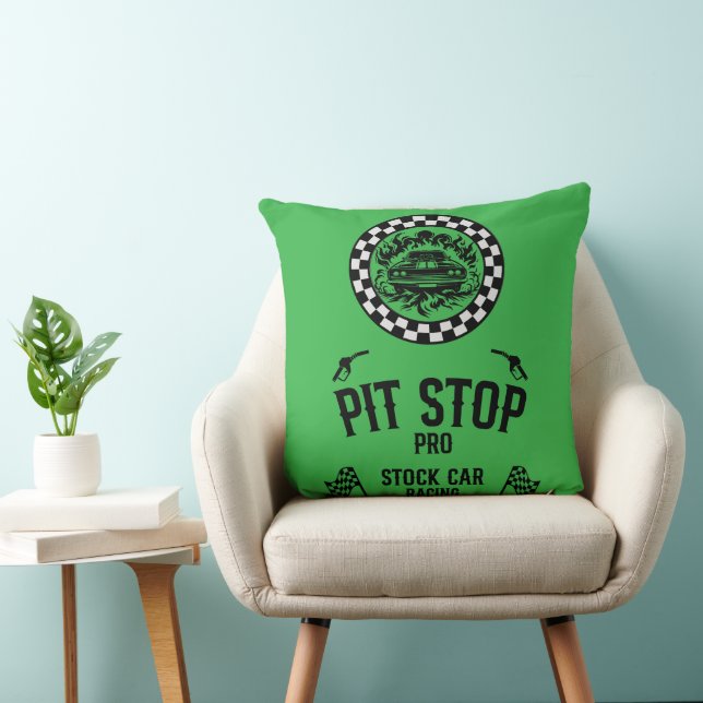 Stock Car Racing Gift Cushion (Chair)