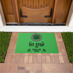 Stock Car Racing Gift Doormat