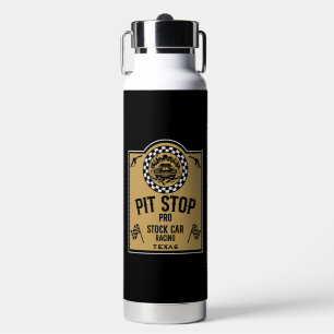 Stock Car Racing Gift Water Bottle