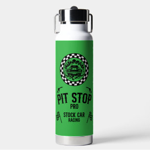 Stock Car Racing Gift Water Bottle