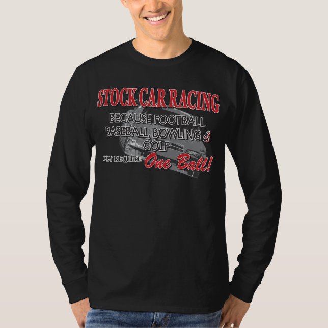 Stock Car Racing T-Shirt (Front)