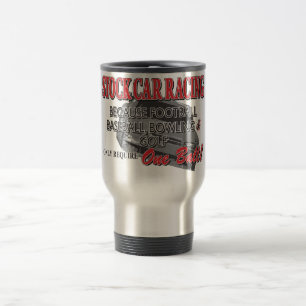 Stock Car Racing Travel Mug